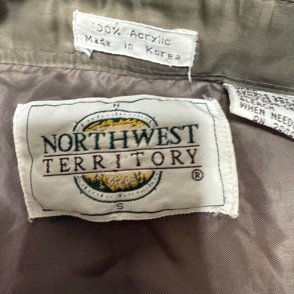 Vintage Northwest Territory‎ Button Down Acrylic XL VTG - Picture 3 of 5